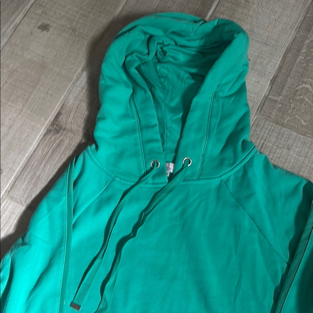 adidas Teal Hoodie & Light Pink Adidas Logo Hoodie - Picture 2 of 8